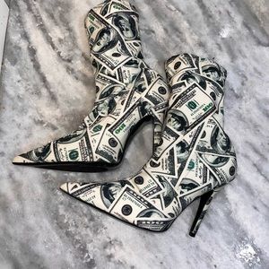 Cape Robbin $100 bill Heel Boots